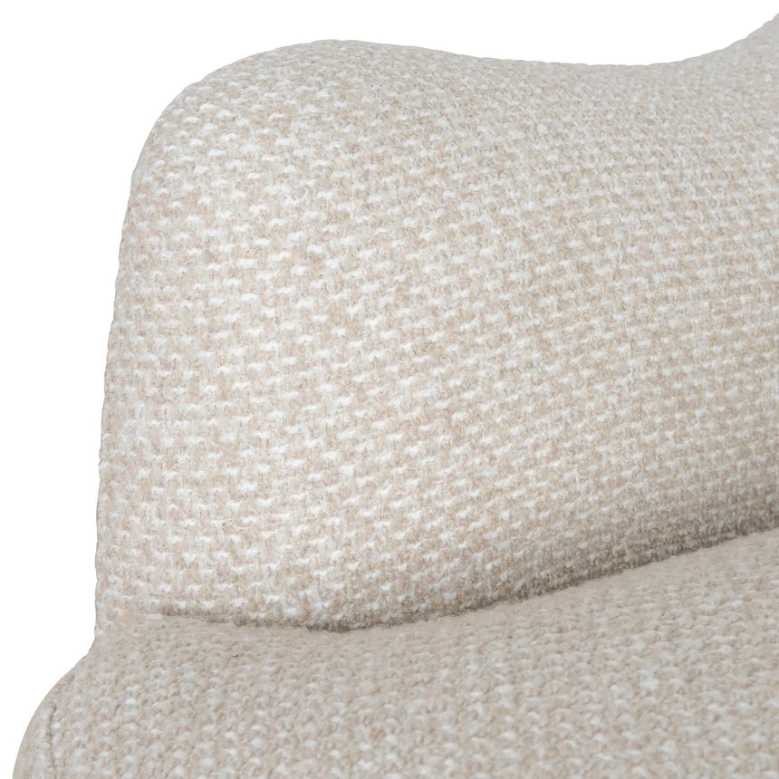 Fabric Armchair - Beige - Image 12