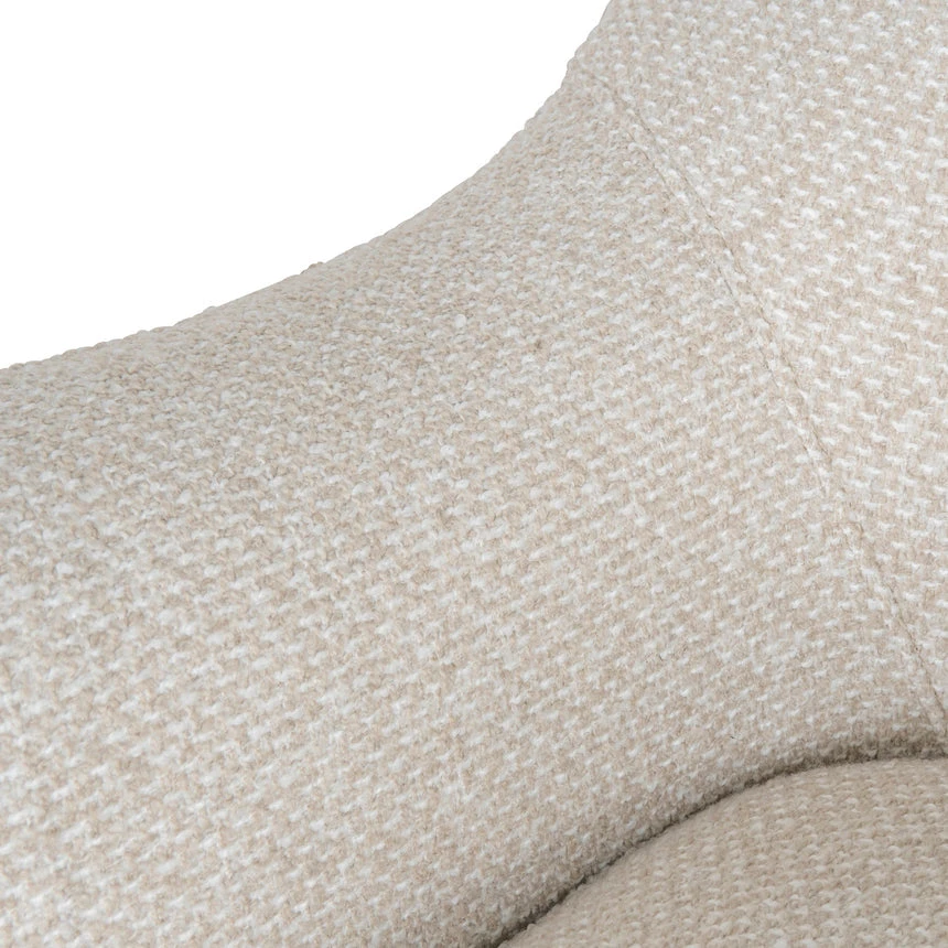 Fabric Armchair - Beige - Image 13
