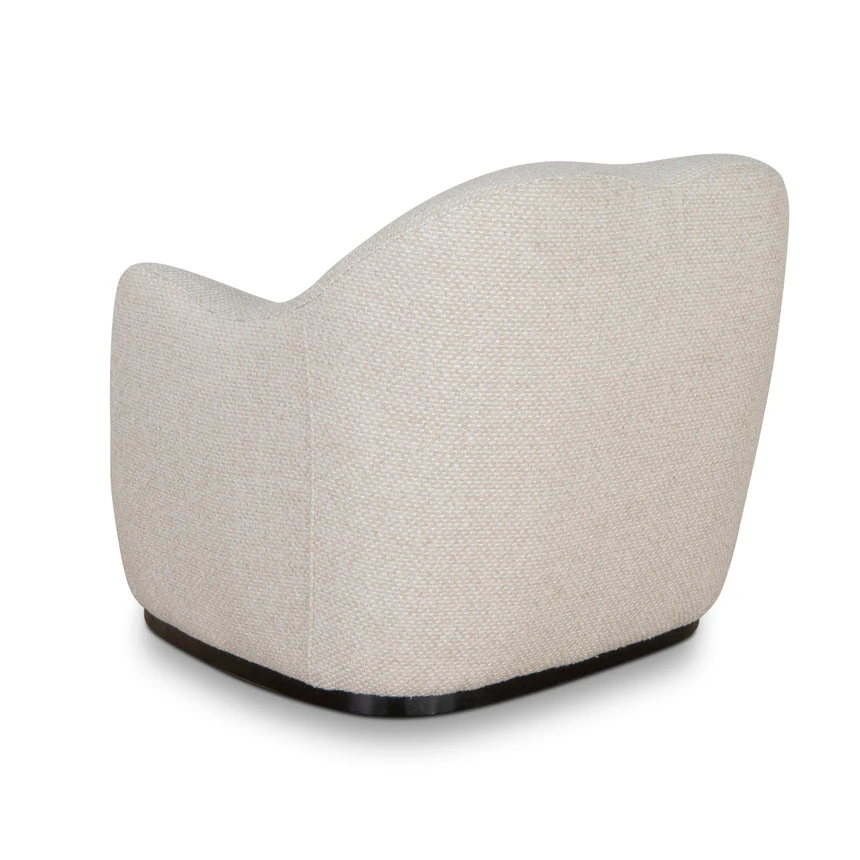 Fabric Armchair - Beige - Image 4