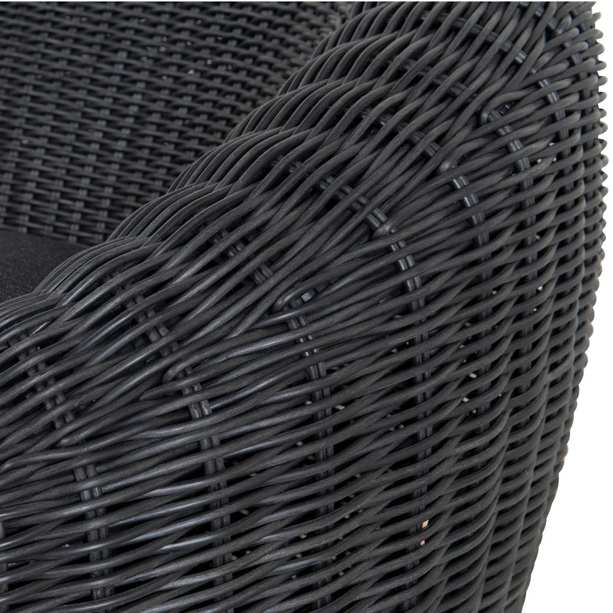 Outdoor Lounge Chair - Full Black - Image 12