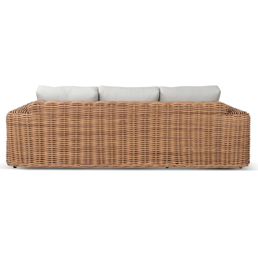 Outdoor 3 Seater Sofa - Royal Sand - Image 6
