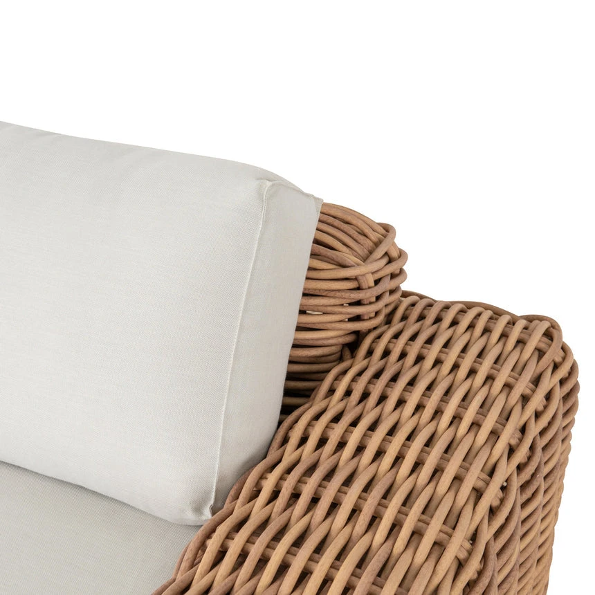 Outdoor 3 Seater Sofa - Royal Sand - Image 11