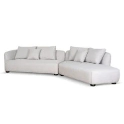 3 Seater Right Chaise Sofa - Sterling Sand