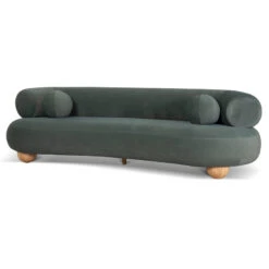3 Seater Sofa - Burnt Green