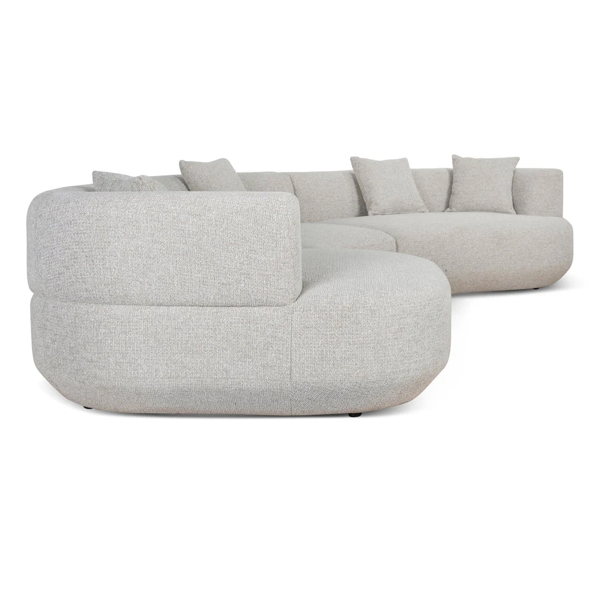 Modular Left Chaise Sofa - Coral Natural Linen - Image 9