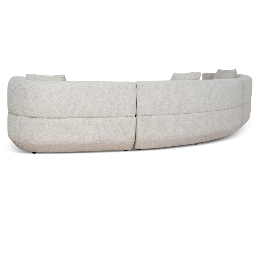 Modular Left Chaise Sofa - Coral Natural Linen - Image 10
