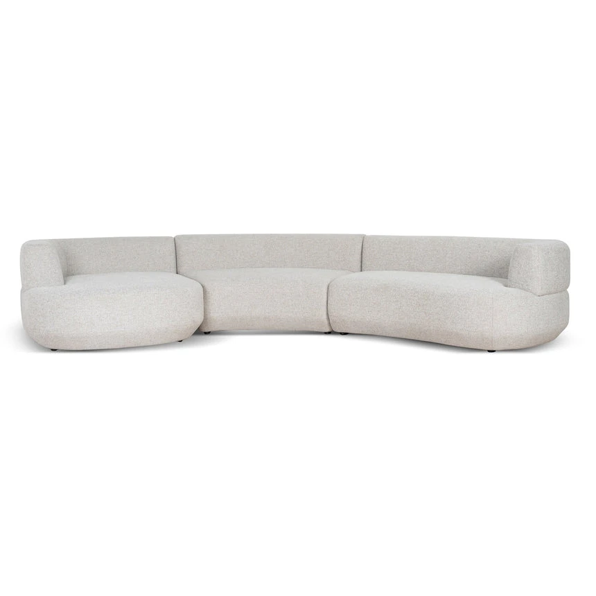 Modular Left Chaise Sofa - Coral Natural Linen - Image 4