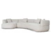 Modular Left Chaise Sofa - Coral Natural Linen