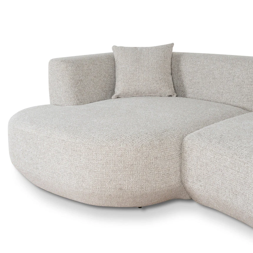 Modular Left Chaise Sofa - Coral Natural Linen - Image 6
