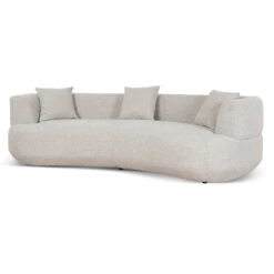 3 Seater Sofa - Coral Natural Linen