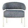 Fabric Armchair - Prussian Blue