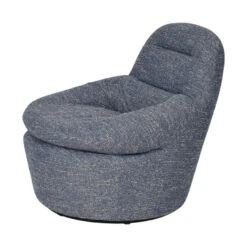 Swivel Lounge Chair - Prussian Blue -Calibre Furniture Sales Store LC10348 FHSwivelLoungeChair PrussianBlue 4 860x 4ca5a258 f259 4d6b 88eb 2cd6f629c9d2
