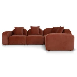 4 Seater Sofa - Umber Orange -Calibre Furniture Sales Store LC10366 OLSSoma4SeaterSofaCornerOption UmberOrange 1 860x 7a2338b3 32e2 4484 9fec 5e98a0fc3882
