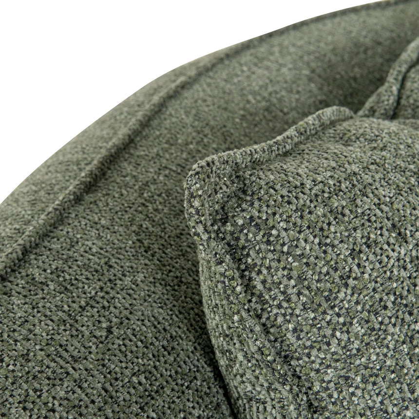 Left Chaise Sofa - Coral Dark Green - Image 11