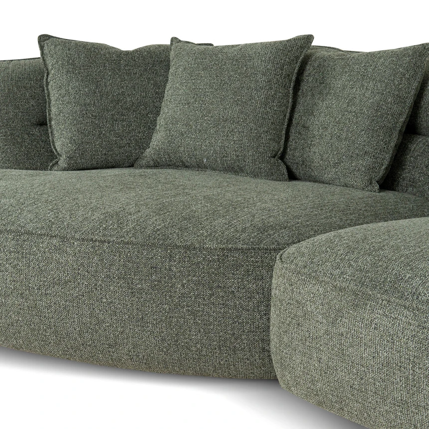 Left Chaise Sofa - Coral Dark Green - Image 19