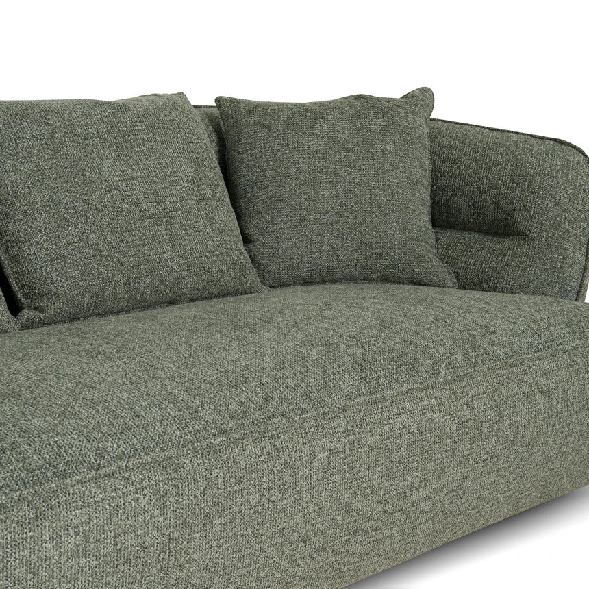 Left Chaise Sofa - Coral Dark Green - Image 14