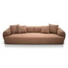 4 Seater Sofa - Tropical Orange