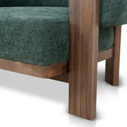 Walnut Armchair - Bush Green -Calibre Furniture Sales Store LC10408 NIArmchair BushGreen 15 860x 6eef6e5e c79f 479d b0f3 9de1f8a8bbf0