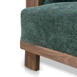 Walnut Armchair - Bush Green -Calibre Furniture Sales Store LC10408 NIArmchair BushGreen 16 860x dfda51e4 c5f4 44d7 8efb d2f676784f26