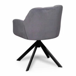 Visitor Chair - Dark Grey Velvet With Black Legs 13 Visitor Chair - Dark Grey Velvet With Black Legs -Calibre Furniture Sales Store LC6560 LF Collier Visitor Chair Dark Grey Velvet with Black Legs 4 860x 240ab38e 6447 4bba b275 0067f83826b6