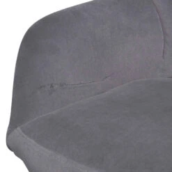 Visitor Chair - Dark Grey Velvet With Black Legs 18 Visitor Chair - Dark Grey Velvet With Black Legs -Calibre Furniture Sales Store LC6560 LF Collier Visitor Chair Dark Grey Velvet with Black Legs 9 860x 6ecbeb59 8395 4d1b bb6b a2e746fd6b61