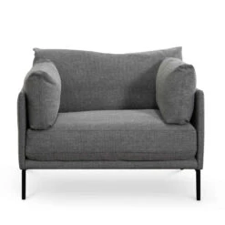 Armchair - Graphite Grey -Calibre Furniture Sales Store LC6662 KSO Armchair Graphite Grey 5 860x b50ddec7 fdcc 4bc1 b7fc 62dcb6085d7b