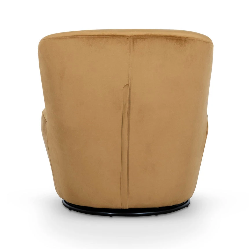 Swivel Lounge Chair - Mustard 6 Swivel Lounge Chair - Mustard - Image 6