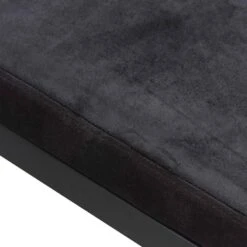 Black Velvet Ottoman - Black Base -Calibre Furniture Sales Store LC6703 KS Black Velvet Ottoman Black 5 860x dc2690a9 ae13 4cc7 b695 054b9b4c09d2