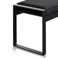 Black Velvet Ottoman - Black Base -Calibre Furniture Sales Store LC6703 KS Black Velvet Ottoman Black 6 860x f49b51e2 b017 4bd6 89b3 43ce1dd2b78d