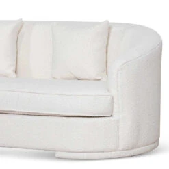 3 Seater Sofa - Ivory White Boucle -Calibre Furniture Sales Store LC6742 FS 3 Seater Sofa White Boucle 4 860x c12b7143 a150 41bb 9906 e7072bb4c990