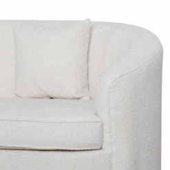 3 Seater Sofa - Ivory White Boucle -Calibre Furniture Sales Store LC6742 FS 3 Seater Sofa White Boucle 5 860x 02450964 5b04 4618 8b03 143c7101c1e1