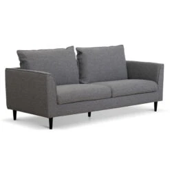 3 Seater Fabric Sofa - Graphite Grey With Black Leg -Calibre Furniture Sales Store LC6814 KSO 3 Seater Fabric Sofa Graphite Grey with Black Leg 5 860x fc590b00 357a 4b67 9946 f4a3bfe22cdc