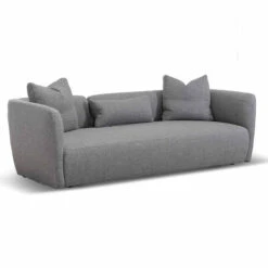 3 Seater Fabric Sofa - Noble Grey -Calibre Furniture Sales Store LC6824 YY 3 860x 1e3e36a0 b124 4b99 a83f af37f1e597f1