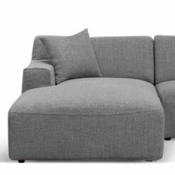 3 Seater Left Chaise Sofa - Noble Grey -Calibre Furniture Sales Store LC6825 YY 6 860x efff7bfc 4097 49e2 b9b9 cd97691342c2