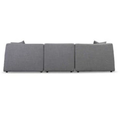3 Seater Right Chaise Sofa - Noble Grey -Calibre Furniture Sales Store LC6826 YY 14 860x 7e87f23d 74b9 4d71 96fe 387affcda5a7