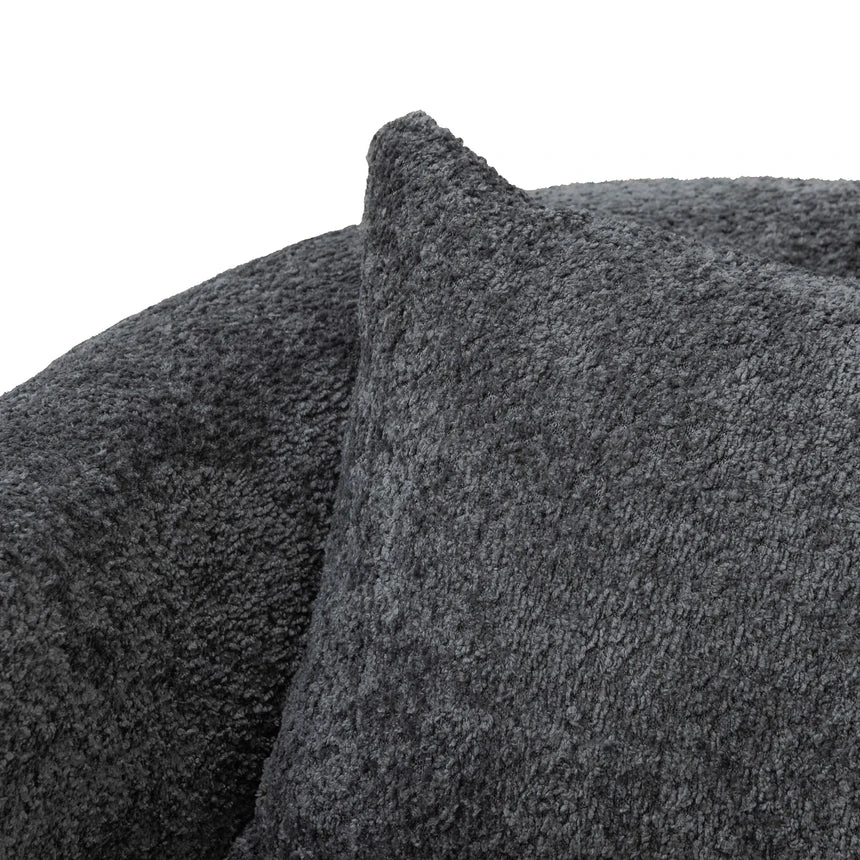 Fabric Armchair - Iron Grey - Image 10