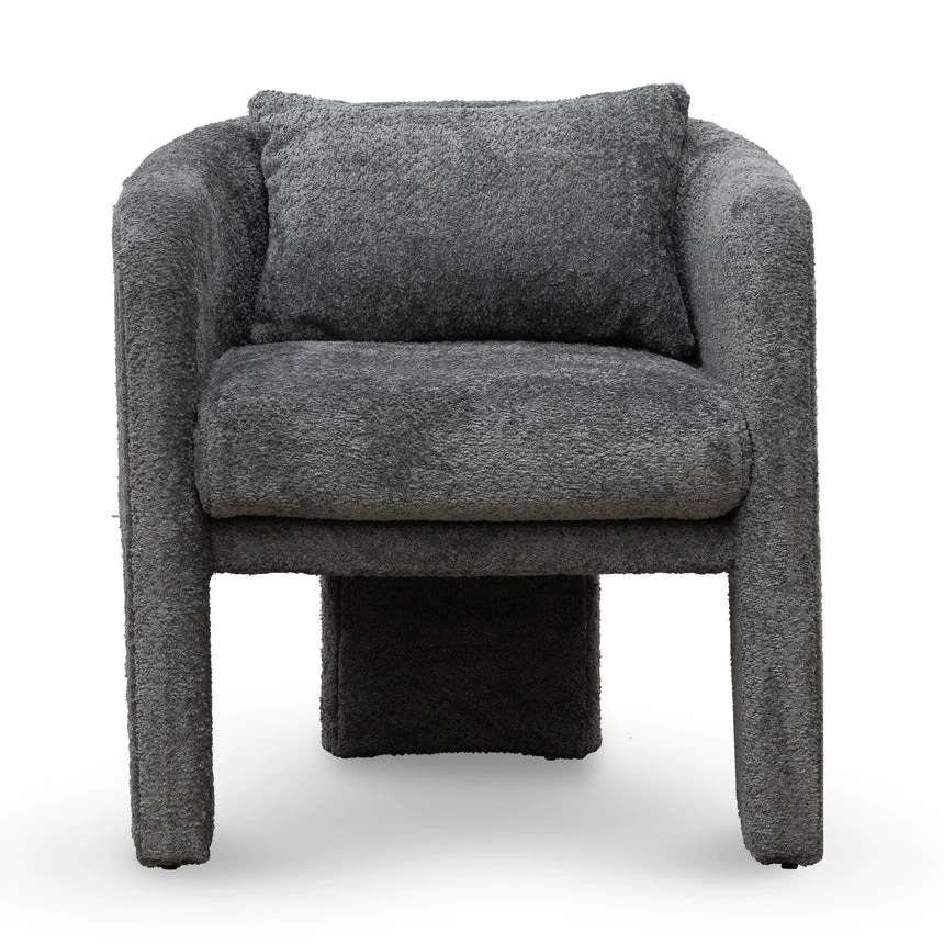 Fabric Armchair - Iron Grey - Image 2