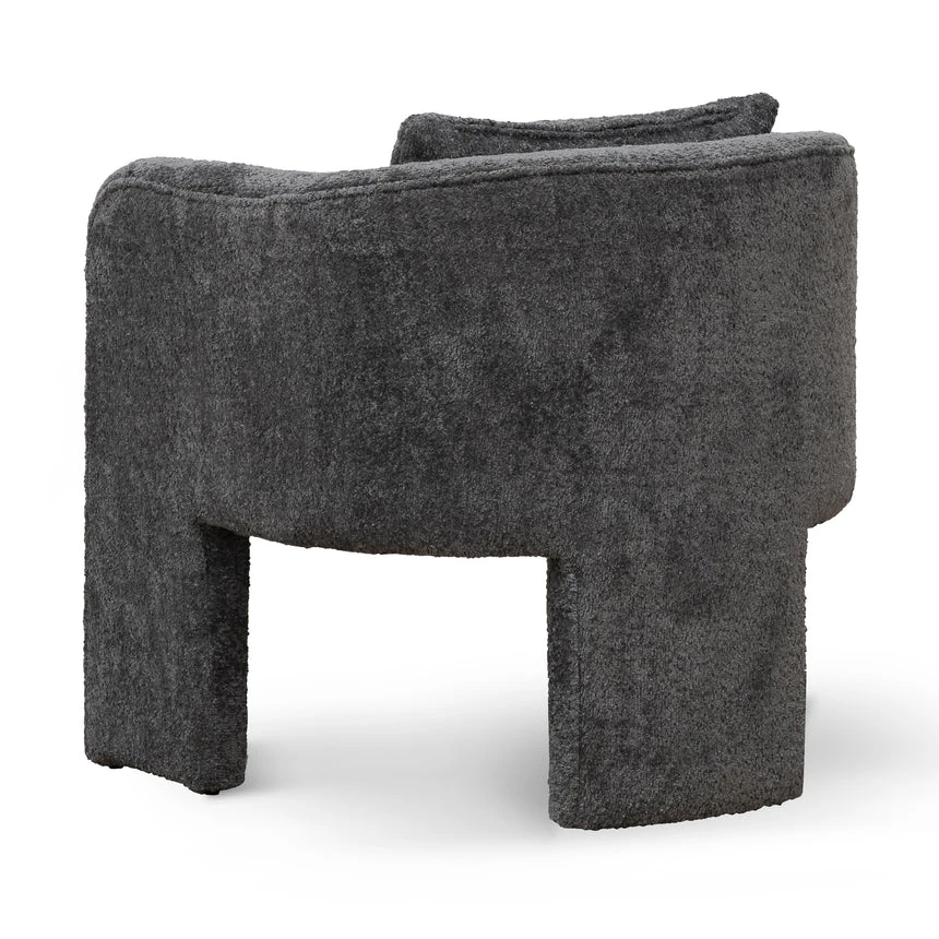 Fabric Armchair - Iron Grey - Image 5
