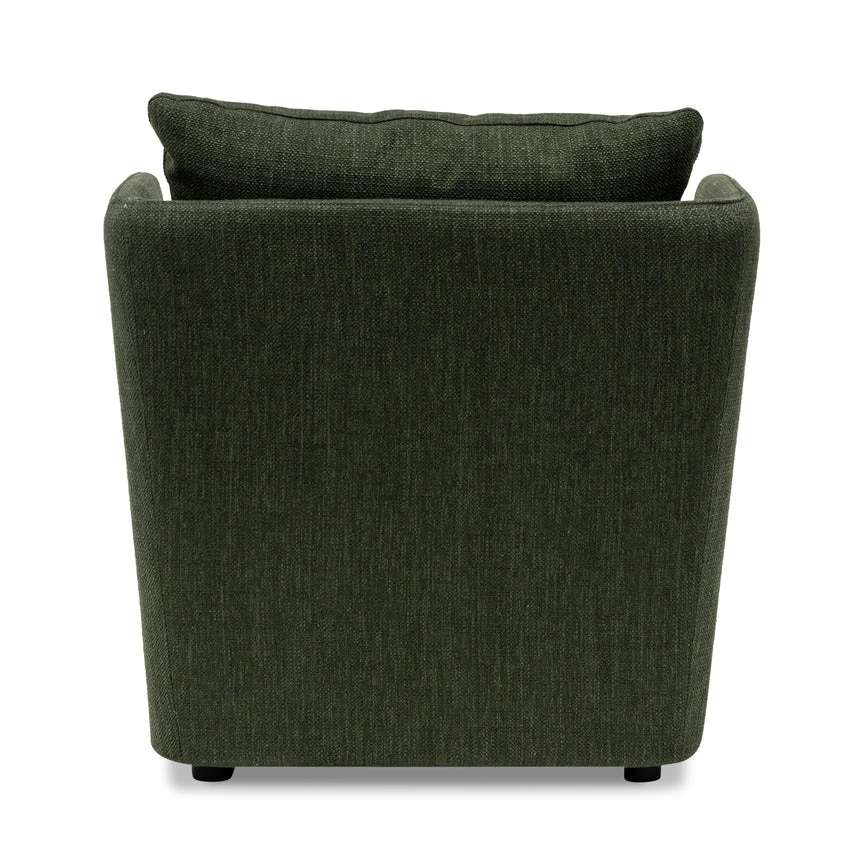Fabric Armchair - Fir Green - Image 6