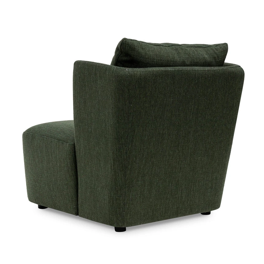 Fabric Armchair - Fir Green - Image 7