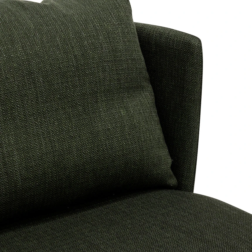 Fabric Armchair - Fir Green - Image 8