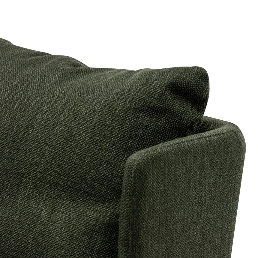 Fabric Armchair - Fir Green - Image 9