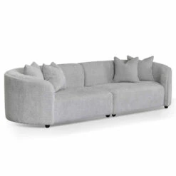 4 Seater Sofa - Light Grey Fleece -Calibre Furniture Sales Store LC8119 CA 3 860x 98c6125e 78da 4cc4 8367 ab1104669af4