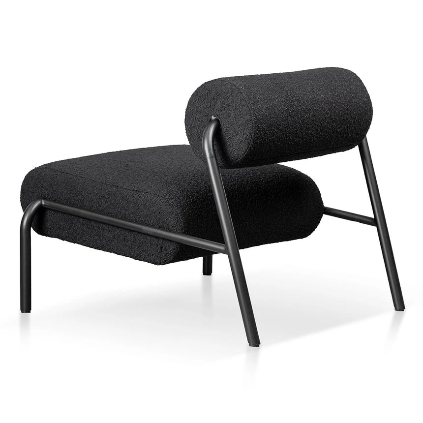 Lounge Chair - Black Boucle - Image 4