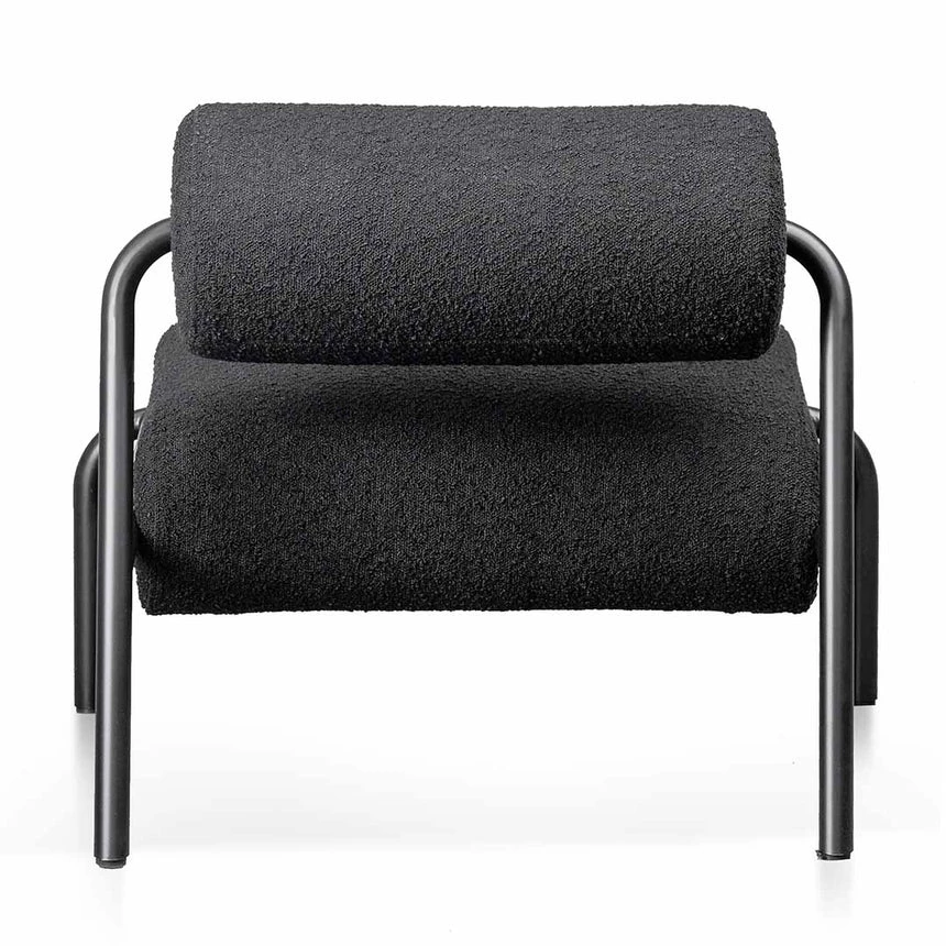 Lounge Chair - Black Boucle - Image 5