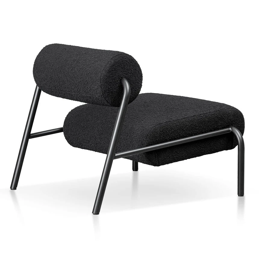 Lounge Chair - Black Boucle - Image 6