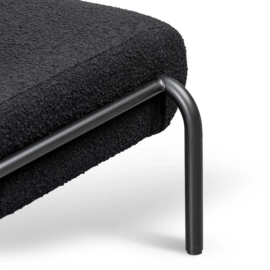 Lounge Chair - Black Boucle - Image 10