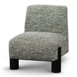 Fabric Lounge Chair - Seaweed Green