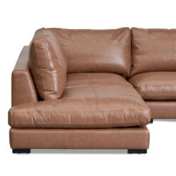 4 Seater Left Chaise Leather Sofa - Caramel Brown -Calibre Furniture Sales Store LC8320 KSO 07 860x 6826c58e d0b4 4b45 85cd 5958334b6f02