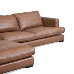 4 Seater Left Chaise Leather Sofa - Caramel Brown -Calibre Furniture Sales Store LC8320 KSO 08 860x 3f1991dc 5707 48bd b573 dc8846bca8f0